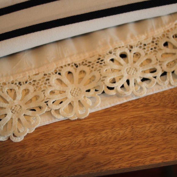 Anthropologie Maeve Chessia Striped Lace Dress - Picture 6 of 8